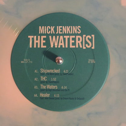 Mick Jenkins : The Water[s] (2xLP, Club, Ltd, Mixtape, RE, Whi)