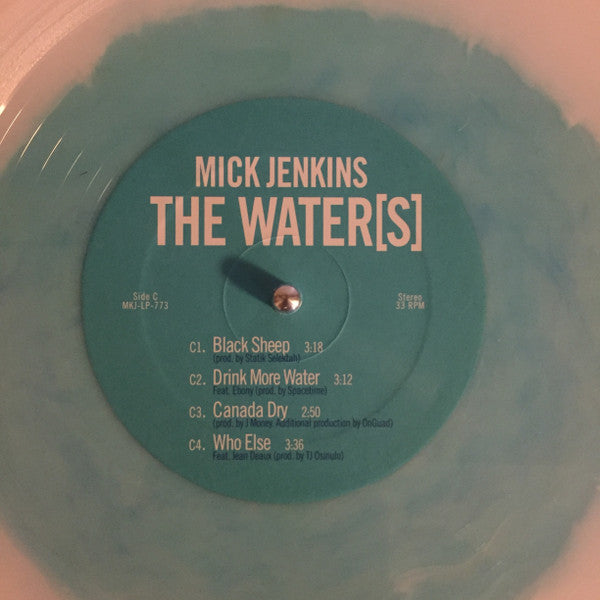 Mick Jenkins : The Water[s] (2xLP, Club, Ltd, Mixtape, RE, Whi)